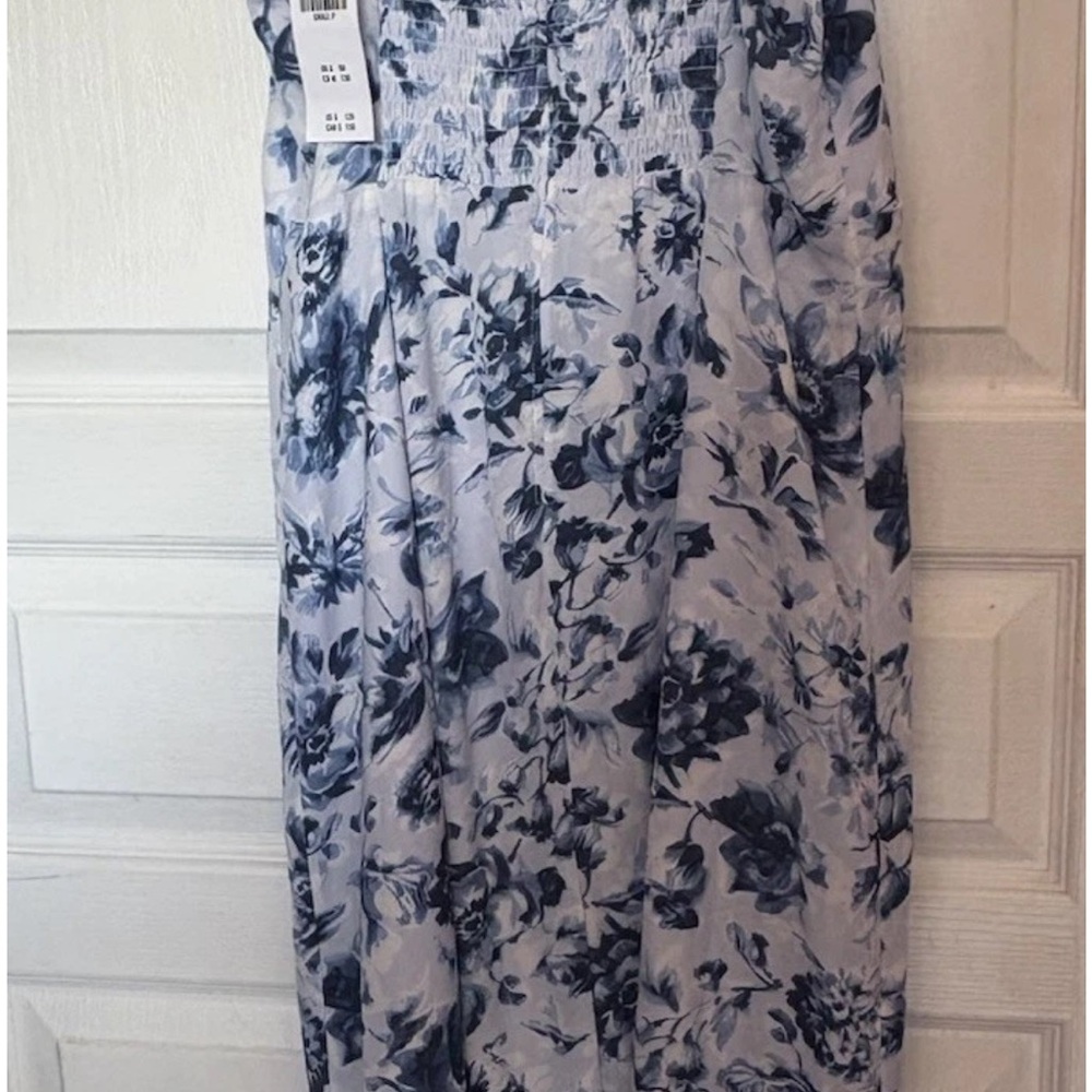 Abercrombie & Fitch woman's dress small petite Floral Maxi Dress nwt - Picture 6 of 8
